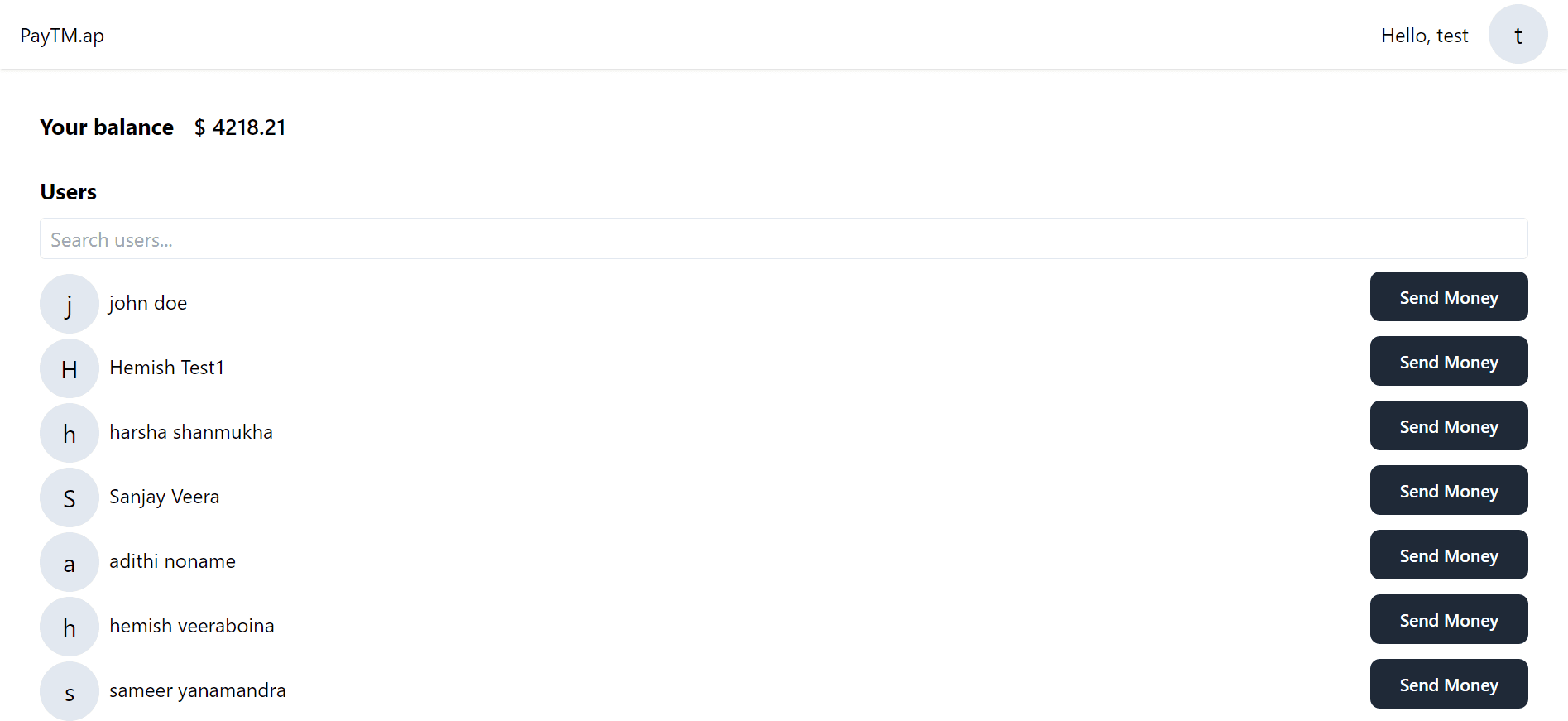 PayTM screenshot