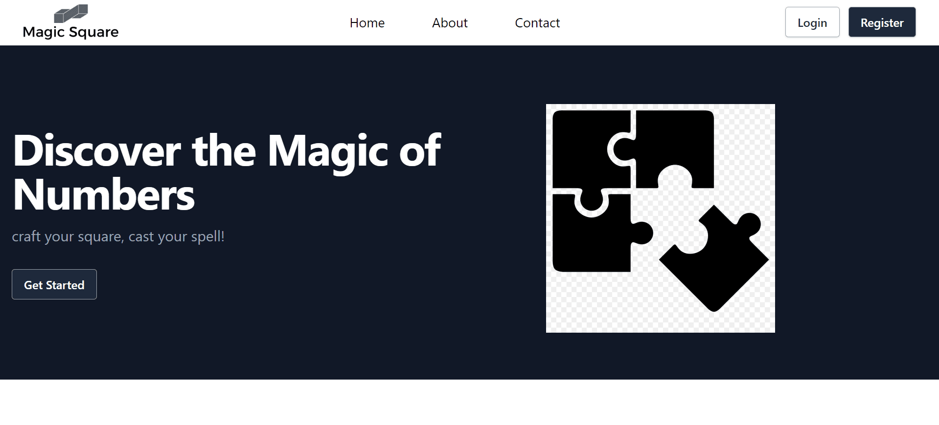 Magic Square Puzzle Solver screenshot